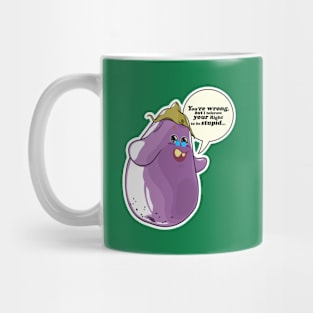 Eggplant Potter Mug